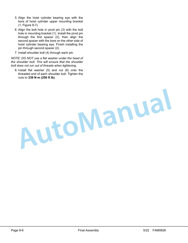 Komatsu 930E-4SE Dump Truck Field Assembly Instruction CEAW007014 3 Komatsu 930E-4SE Dump Truck Field Assembly Instruction CEAW007014 - Image 3