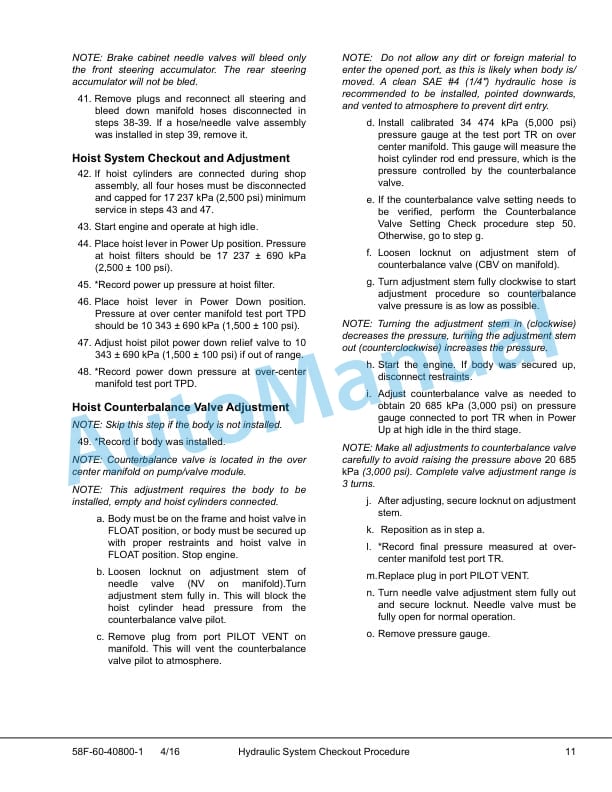 Komatsu 930E-4SE Dump Truck Field Assembly Instruction CEAW007015 4 Komatsu 930E-4SE Dump Truck Field Assembly Instruction CEAW007015 - Image 4