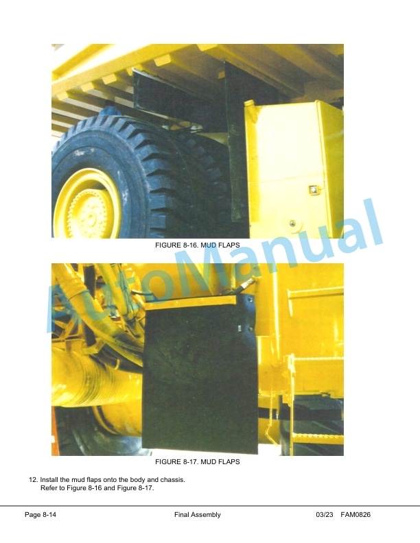 Komatsu 930E-4SE Dump Truck Field Assembly Instruction CEAW007016 3 Komatsu 930E-4SE Dump Truck Field Assembly Instruction CEAW007016 - Image 3
