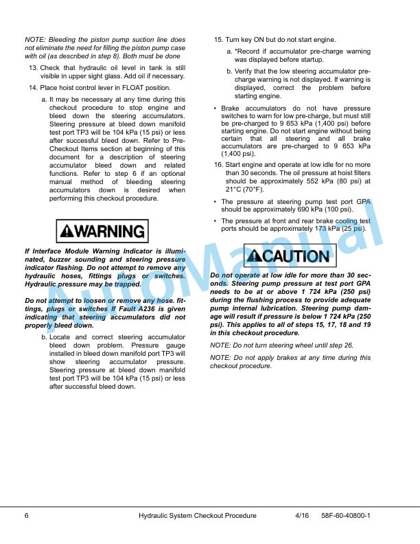 Komatsu 930E-4SE Dump Truck Field Assembly Instruction CEAW007016 4 Komatsu 930E-4SE Dump Truck Field Assembly Instruction CEAW007016 - Image 4