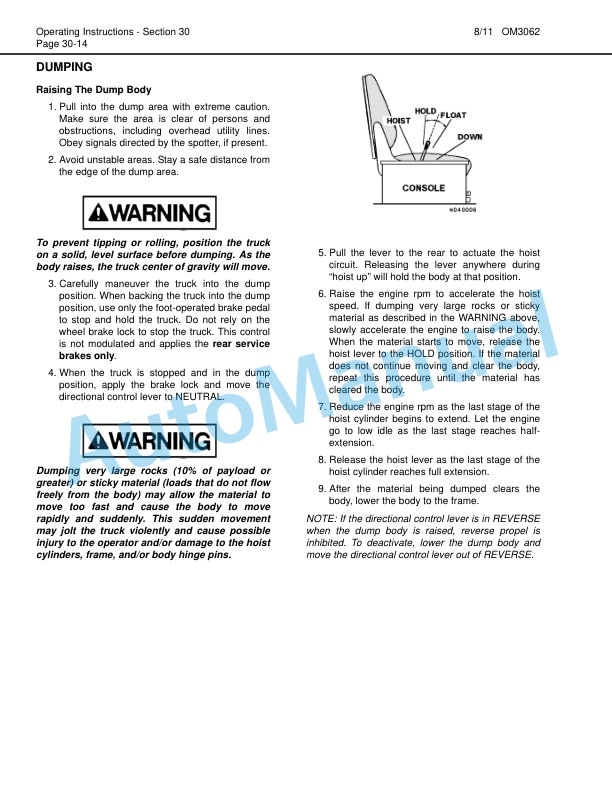 Komatsu 930E-4SE Dump Truck Operation and Maintenance Manual CEAM020504 3 Komatsu 930E-4SE Dump Truck Operation and Maintenance Manual CEAM020504 - Image 3