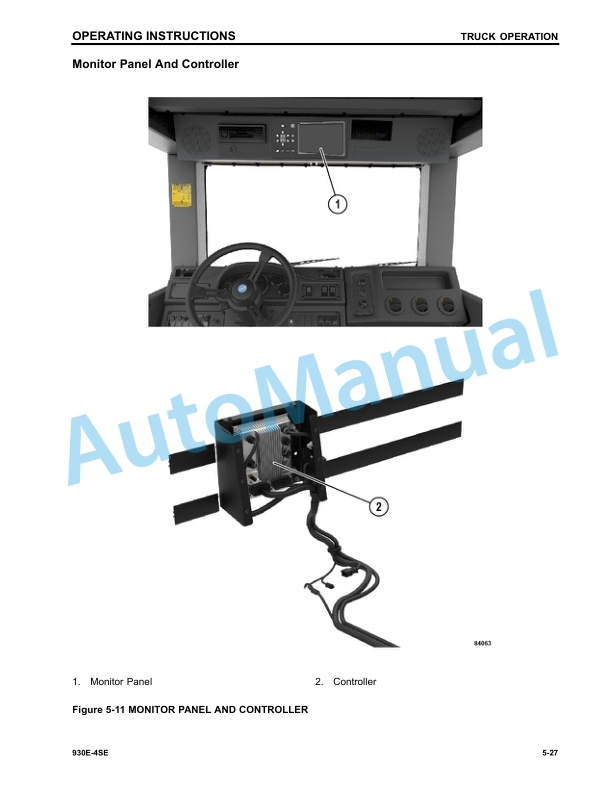 Komatsu 930E-4SE Dump Truck Operation and Maintenance Manual CEAM029803 3 Komatsu 930E-4SE Dump Truck Operation and Maintenance Manual CEAM029803 - Image 3
