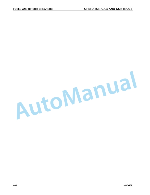 Komatsu 930E-4SE Dump Truck Operation and Maintenance Manual CEAM030501 5 Komatsu 930E-4SE Dump Truck Operation and Maintenance Manual CEAM030501 - Image 5