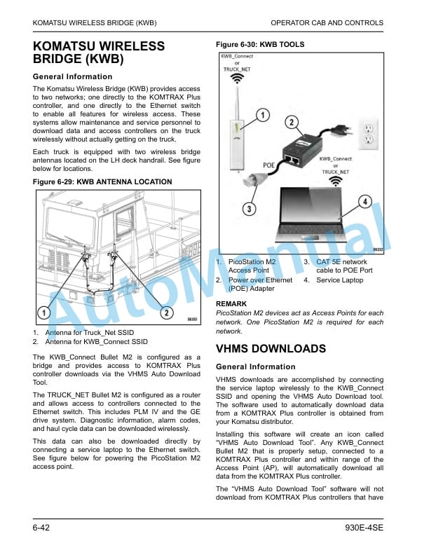 Komatsu 930E-4SE Dump Truck Operation and Maintenance Manual CEAM031505 5 Komatsu 930E-4SE Dump Truck Operation and Maintenance Manual CEAM031505 - Image 5