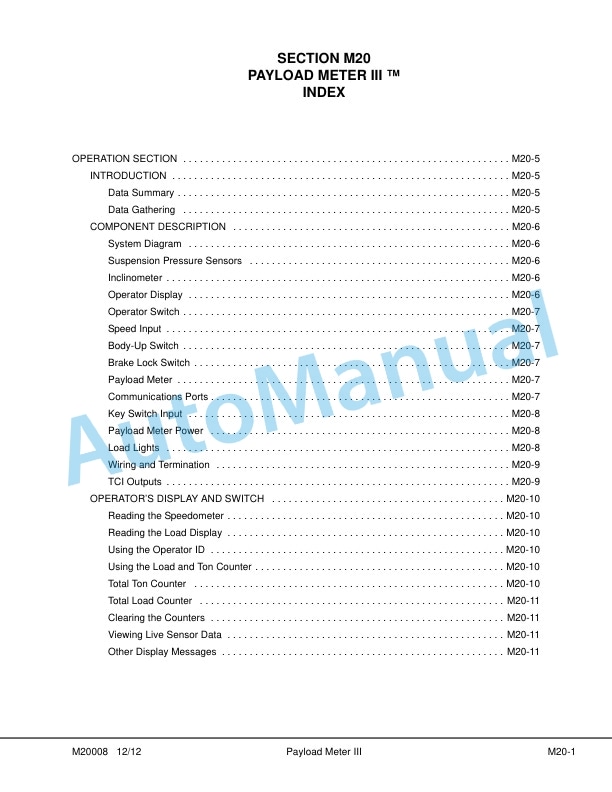 Komatsu 930E-4SE Dump Truck Shop Manual CEBM020003 5 Komatsu 930E-4SE Dump Truck Shop Manual CEBM020003 - Image 5