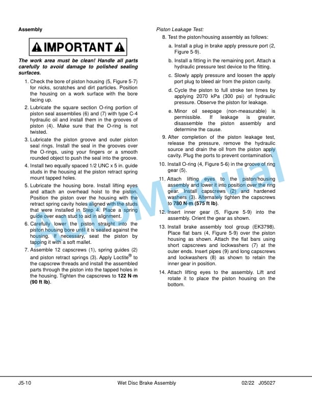 Komatsu 930E-4SE Dump Truck Shop Manual CEBM030103 4 Komatsu 930E-4SE Dump Truck Shop Manual CEBM030103 - Image 4