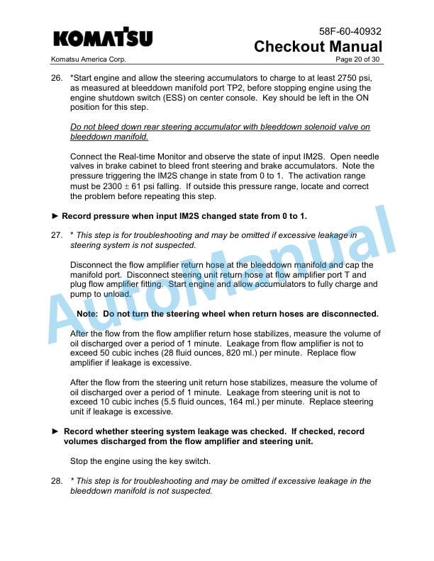 Komatsu 930E-5 Dump Truck Field Assembly Instruction CEAW013403 4 Komatsu 930E-5 Dump Truck Field Assembly Instruction CEAW013403 - Image 4