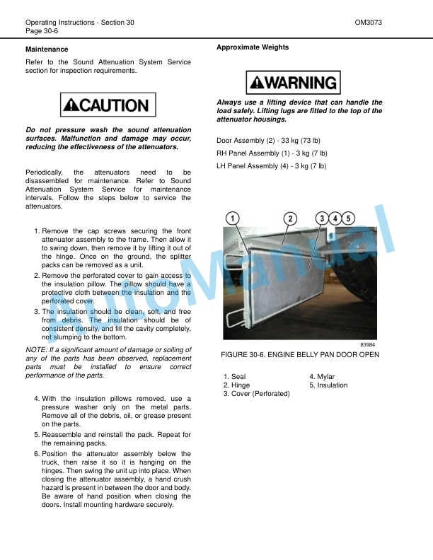 Komatsu 930E-5 Dump Truck Operation and Maintenance Manual CEAM035500 5 Komatsu 930E-5 Dump Truck Operation and Maintenance Manual CEAM035500 - Image 5