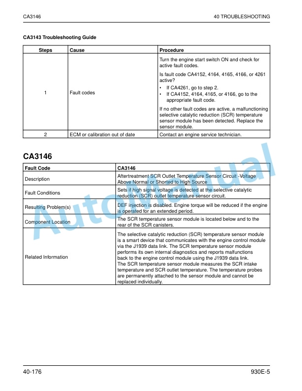 Komatsu 930E-5 Dump Truck Shop Manual CEBM032209 3 Komatsu 930E-5 Dump Truck Shop Manual CEBM032209 - Image 3