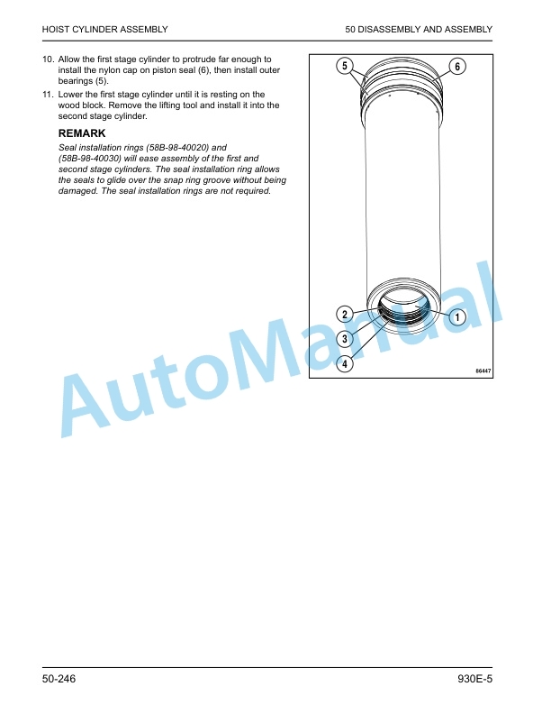 Komatsu 930E-5 Dump Truck Shop Manual CEBM032210 5 Komatsu 930E-5 Dump Truck Shop Manual CEBM032210 - Image 5