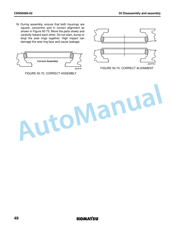 Komatsu 930E-5 Dump Truck Shop Manual CEBM036502 5 Komatsu 930E-5 Dump Truck Shop Manual CEBM036502 - Image 5
