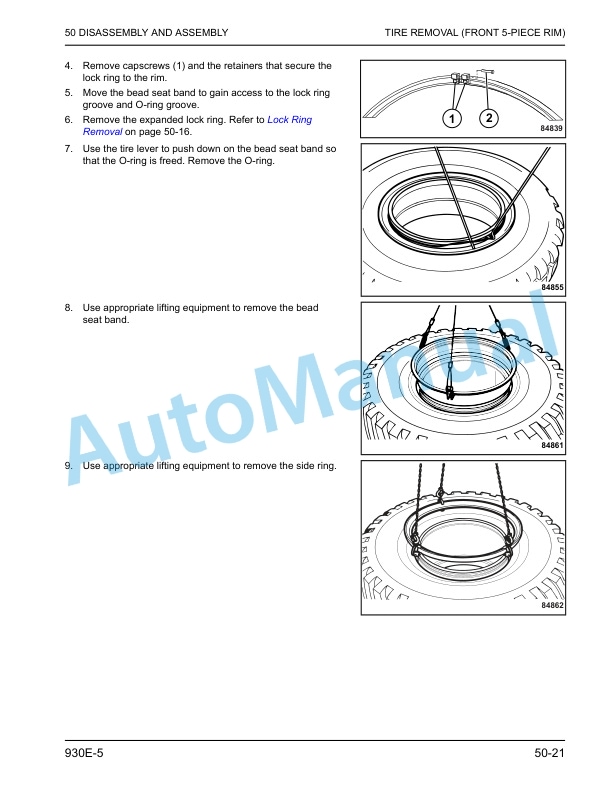 Komatsu 930E-5 Dump Truck Shop Manual CEBM036505 4 Komatsu 930E-5 Dump Truck Shop Manual CEBM036505 - Image 4