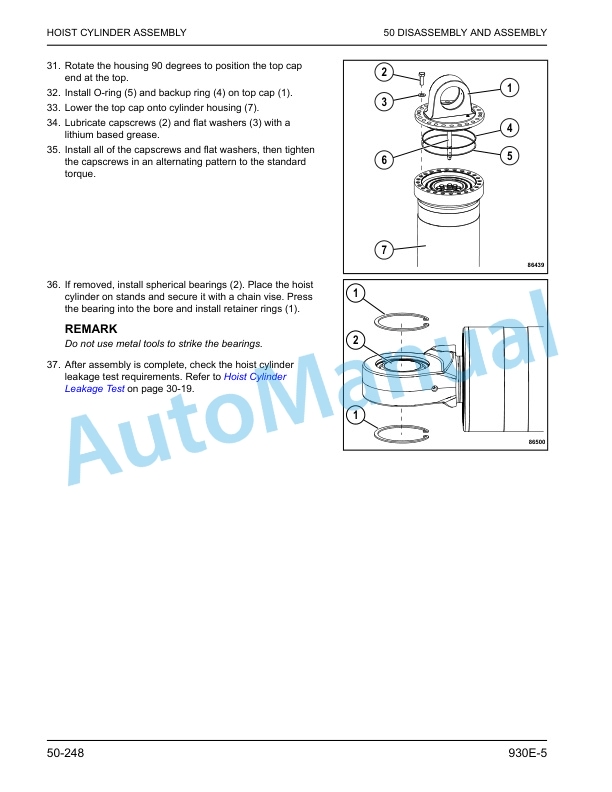 Komatsu 930E-5 Dump Truck Shop Manual CEBM036505 5 Komatsu 930E-5 Dump Truck Shop Manual CEBM036505 - Image 5
