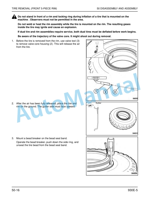 Komatsu 930E-5 Dump Truck Shop Manual CEBM039400 4 Komatsu 930E-5 Dump Truck Shop Manual CEBM039400 - Image 4