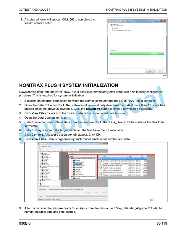 Komatsu 930E-5 Dump Truck Shop Manual CEBM039401 2 Komatsu 930E-5 Dump Truck Shop Manual CEBM039401 - Image 2