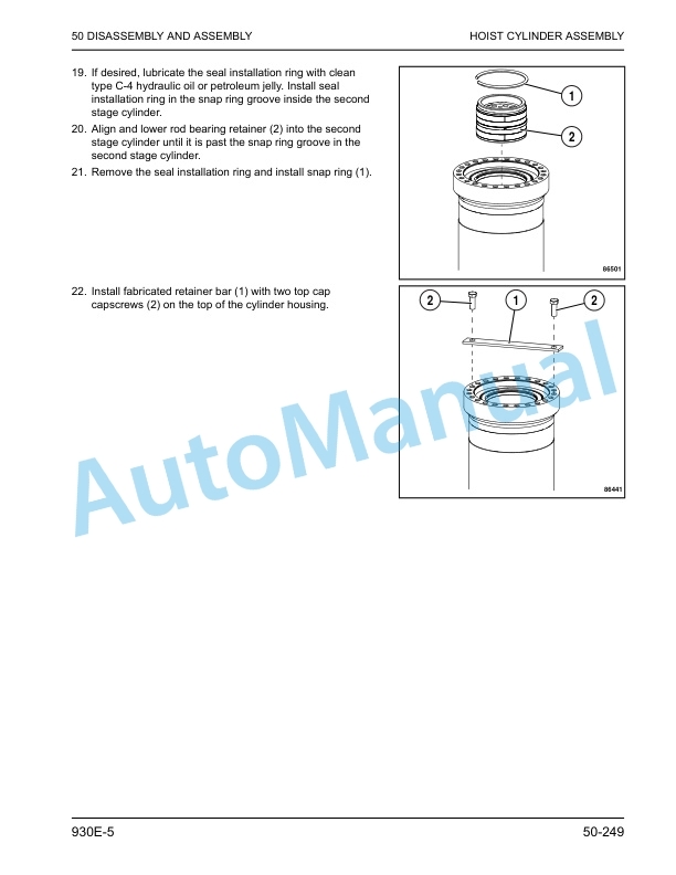 Komatsu 930E-5 Dump Truck Shop Manual CEBM039401 5 Komatsu 930E-5 Dump Truck Shop Manual CEBM039401 - Image 5