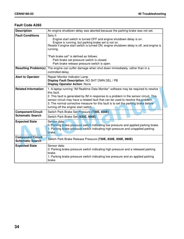 Komatsu 930E-5SE Dump Truck Shop Manual CEBM035300 3 Komatsu 930E-5SE Dump Truck Shop Manual CEBM035300 - Image 3