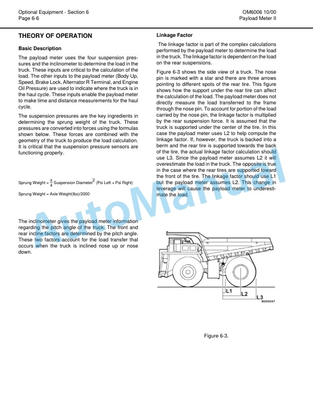 Komatsu 930E Dump Truck Operation and Maintenance Manual DG711 5 Komatsu 930E Dump Truck Operation and Maintenance Manual DG711 - Image 5