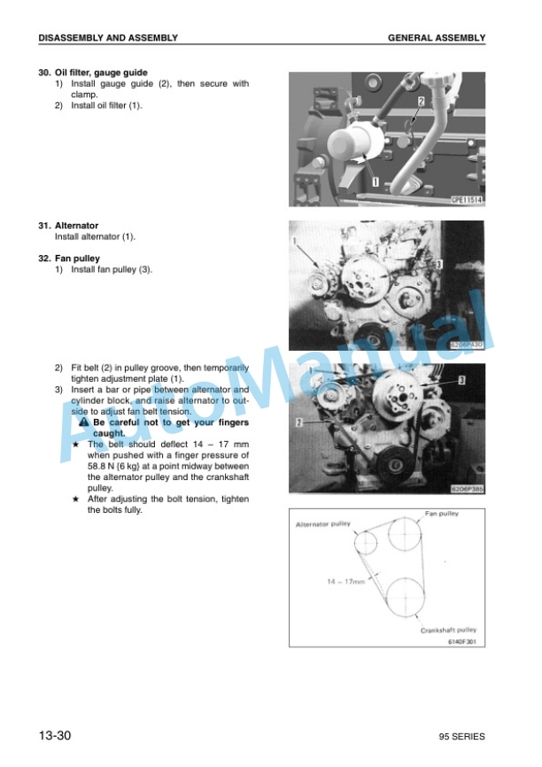 Komatsu 95 Series Engine Shop Manual SEN0440 5 Komatsu 95 Series Engine Shop Manual SEN0440 - Image 5