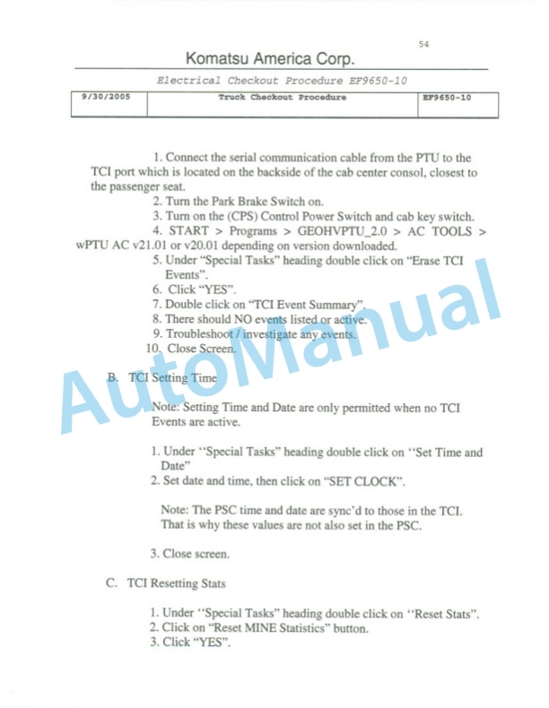 Komatsu 960E-1 Dump Truck Field Assembly Instruction CEAW005503 5 Komatsu 960E-1 Dump Truck Field Assembly Instruction CEAW005503 - Image 5