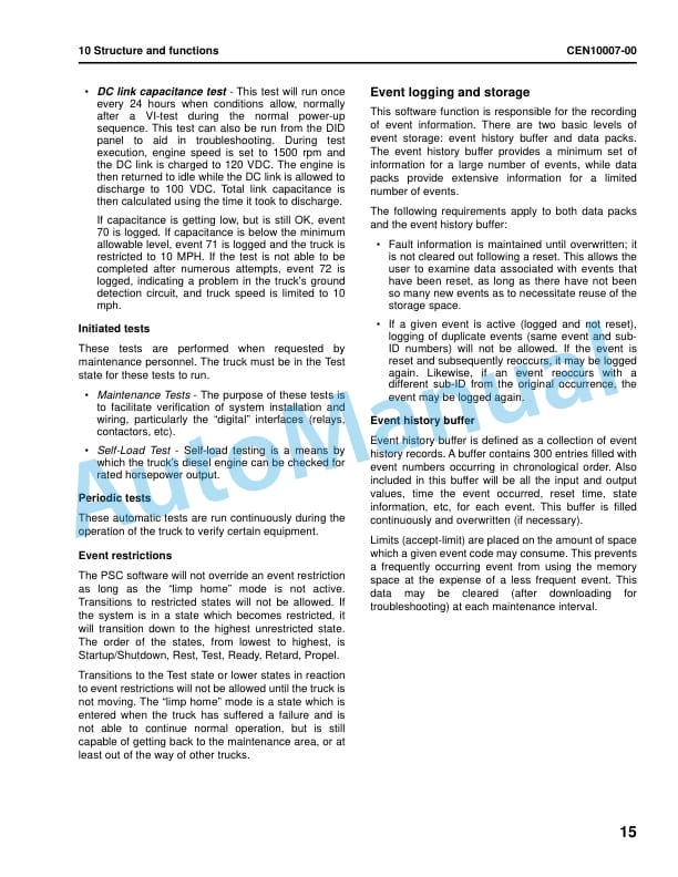 Komatsu 960E-2 Dump Truck Shop Manual CEBM025904 2 Komatsu 960E-2 Dump Truck Shop Manual CEBM025904 - Image 2