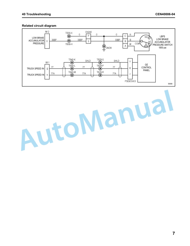 Komatsu 960E-2 Dump Truck Shop Manual CEBM028700 4 Komatsu 960E-2 Dump Truck Shop Manual CEBM028700 - Image 4