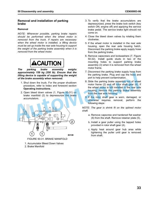 Komatsu 960E-2 Dump Truck Shop Manual CEBM028700 5 Komatsu 960E-2 Dump Truck Shop Manual CEBM028700 - Image 5
