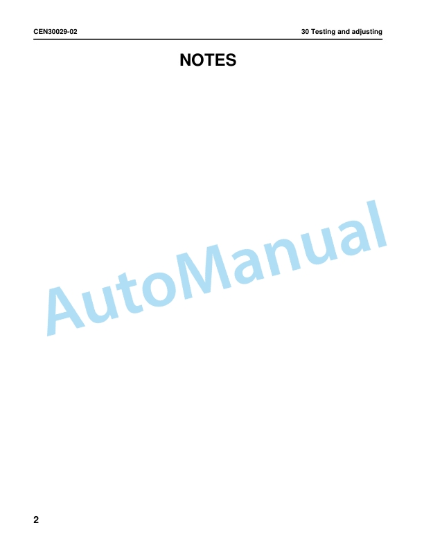 Komatsu 960E-2 Dump Truck Shop Manual CEBM028702 3 Komatsu 960E-2 Dump Truck Shop Manual CEBM028702 - Image 3