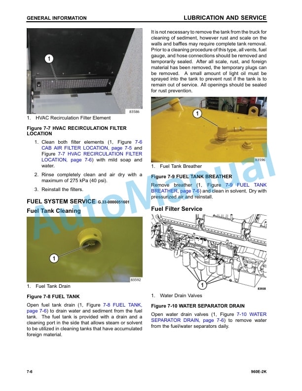 Komatsu 960E-2K Dump Truck Operation and Maintenance Manual CEAM026402 5 Komatsu 960E-2K Dump Truck Operation and Maintenance Manual CEAM026402 - Image 5