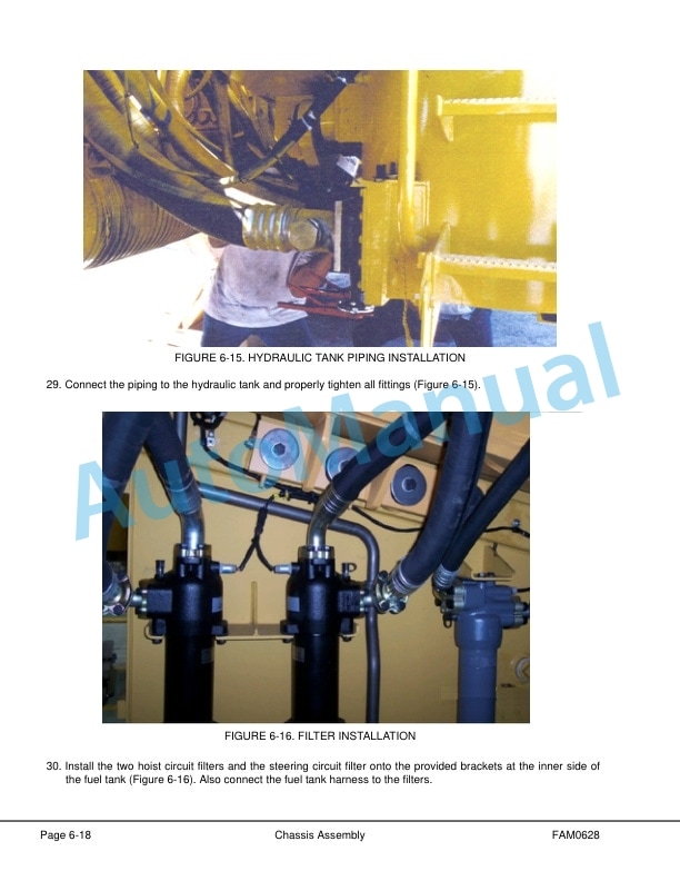 Alternative view of Komatsu 960E-2KT Dump Truck Field Assembly Instruction CEAW006510