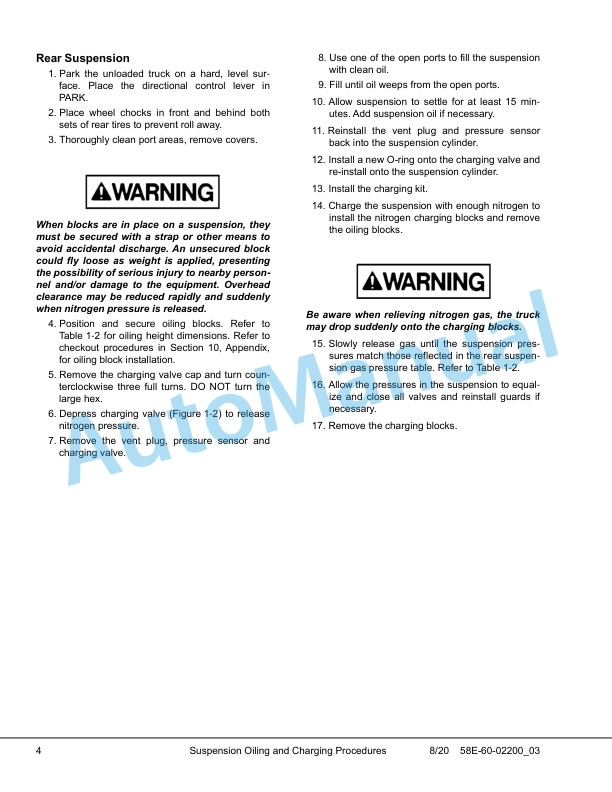 Komatsu 960E-2KT Dump Truck Field Assembly Instruction CEAW006511 4 Komatsu 960E-2KT Dump Truck Field Assembly Instruction CEAW006511 - Image 4
