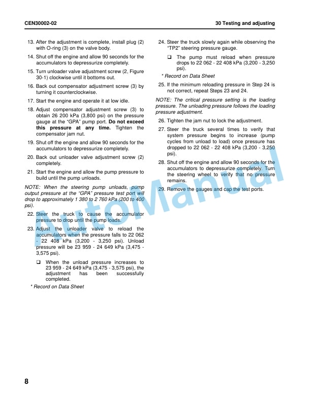 Komatsu 960E-2KT Dump Truck Shop Manual CEBM028400 2 Komatsu 960E-2KT Dump Truck Shop Manual CEBM028400 - Image 2