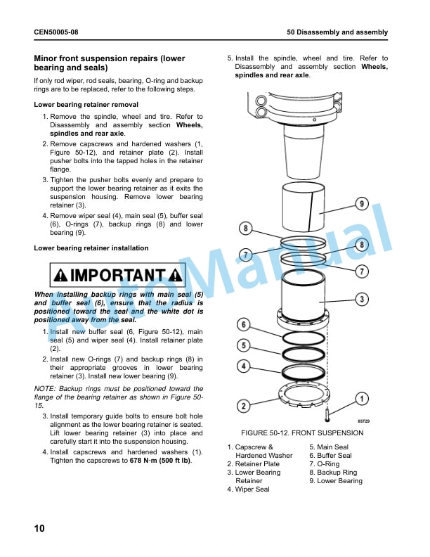 Komatsu 960E-2KT Dump Truck Shop Manual CEBM028401 5 Komatsu 960E-2KT Dump Truck Shop Manual CEBM028401 - Image 5