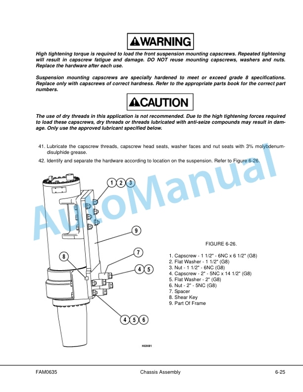 Alternative view of Komatsu 980E-4 Dump Truck Field Assembly Instruction CEAW008101