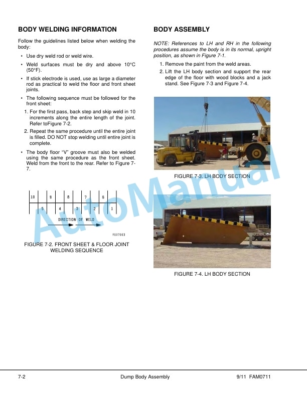 Komatsu 980E-4 Dump Truck Field Assembly Instruction CEAW008103 3 Komatsu 980E-4 Dump Truck Field Assembly Instruction CEAW008103 - Image 3