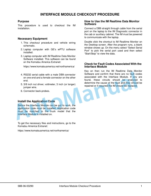 Komatsu 980E-4 Dump Truck Field Assembly Instruction CEAW008103 4 Komatsu 980E-4 Dump Truck Field Assembly Instruction CEAW008103 - Image 4