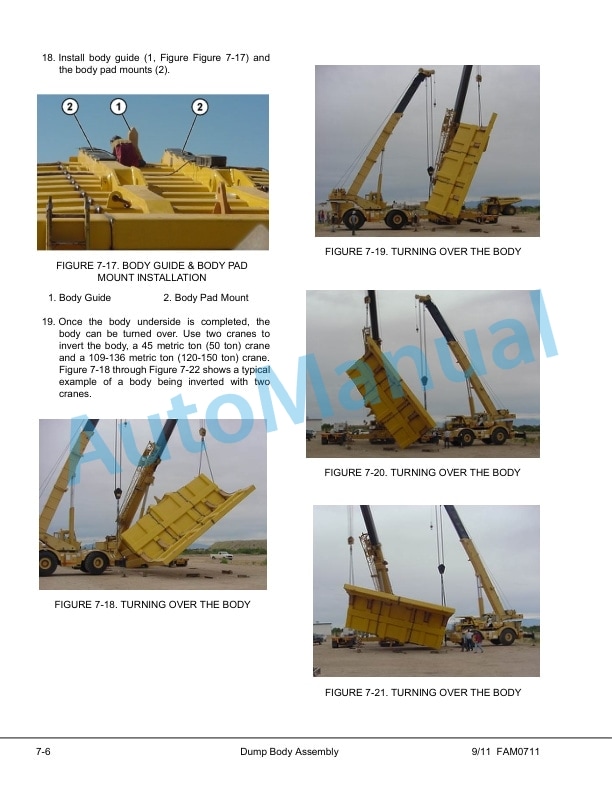 Komatsu 980E-4 Dump Truck Field Assembly Instruction CEAW011003 3 Komatsu 980E-4 Dump Truck Field Assembly Instruction CEAW011003 - Image 3