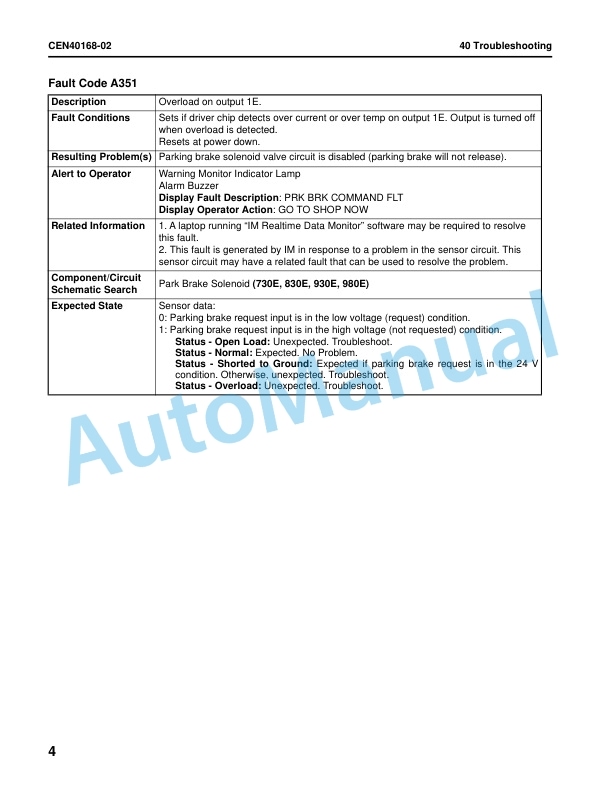 Komatsu 980E-4 Dump Truck Shop Manual CEBM031007 4 Komatsu 980E-4 Dump Truck Shop Manual CEBM031007 - Image 4