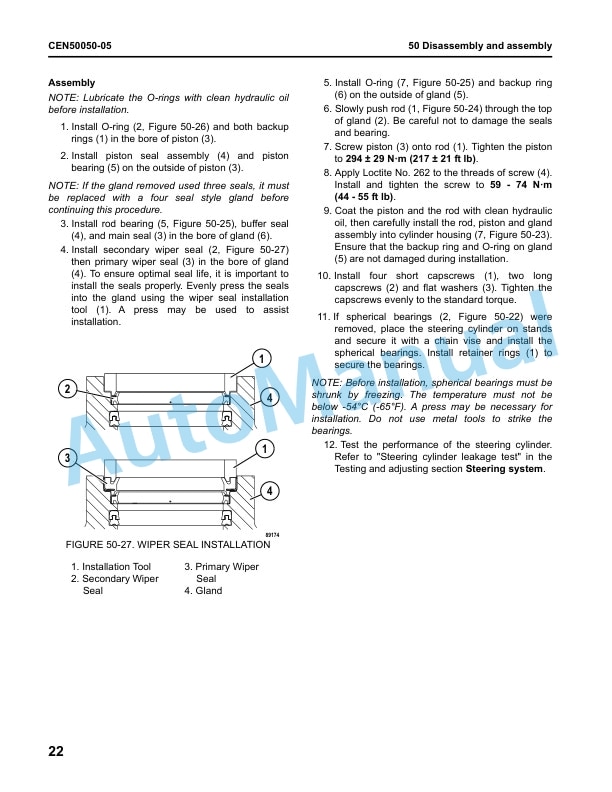 Komatsu 980E-4 Dump Truck Shop Manual CEBM031008 5 Komatsu 980E-4 Dump Truck Shop Manual CEBM031008 - Image 5