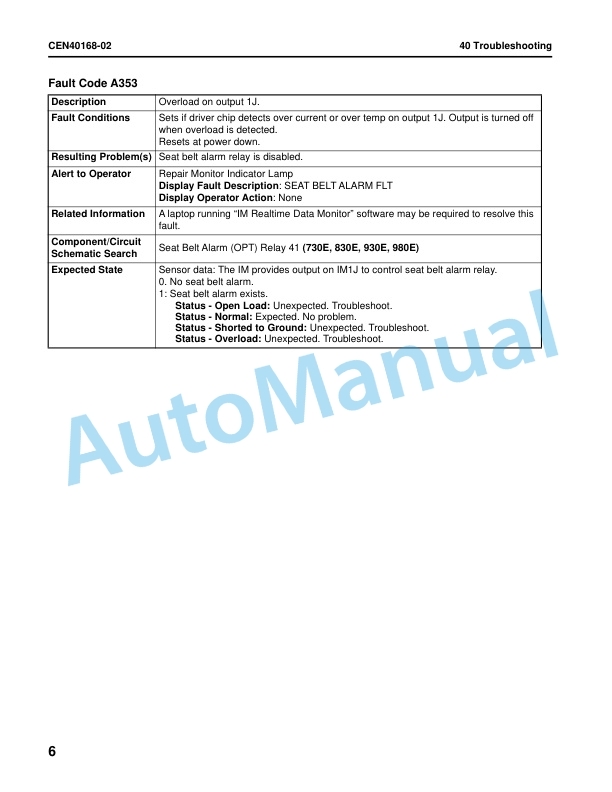 Komatsu 980E-4 Dump Truck Shop Manual CEBM037400 4 Komatsu 980E-4 Dump Truck Shop Manual CEBM037400 - Image 4