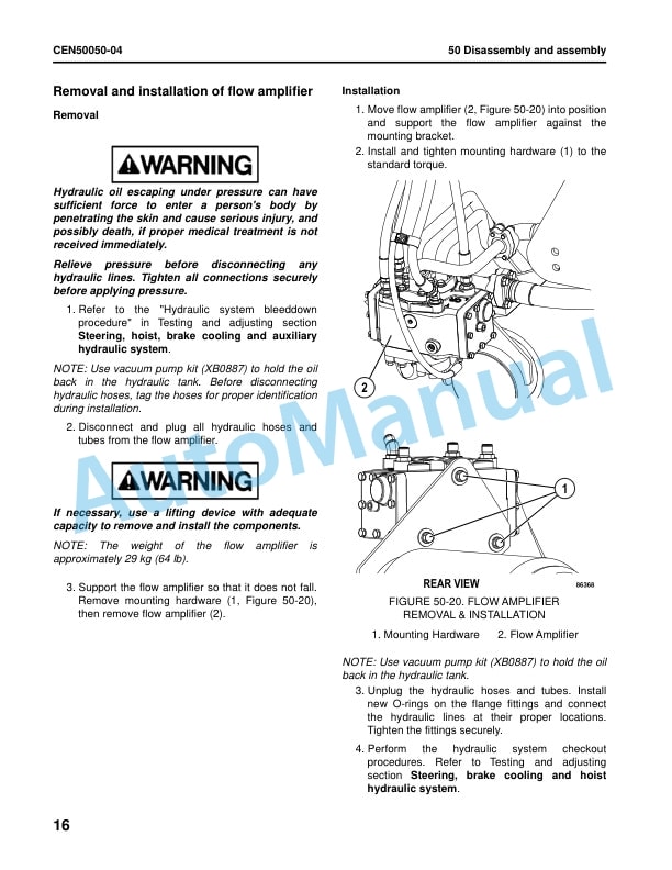 Komatsu 980E-4 Dump Truck Shop Manual CEBM037400 5 Komatsu 980E-4 Dump Truck Shop Manual CEBM037400 - Image 5