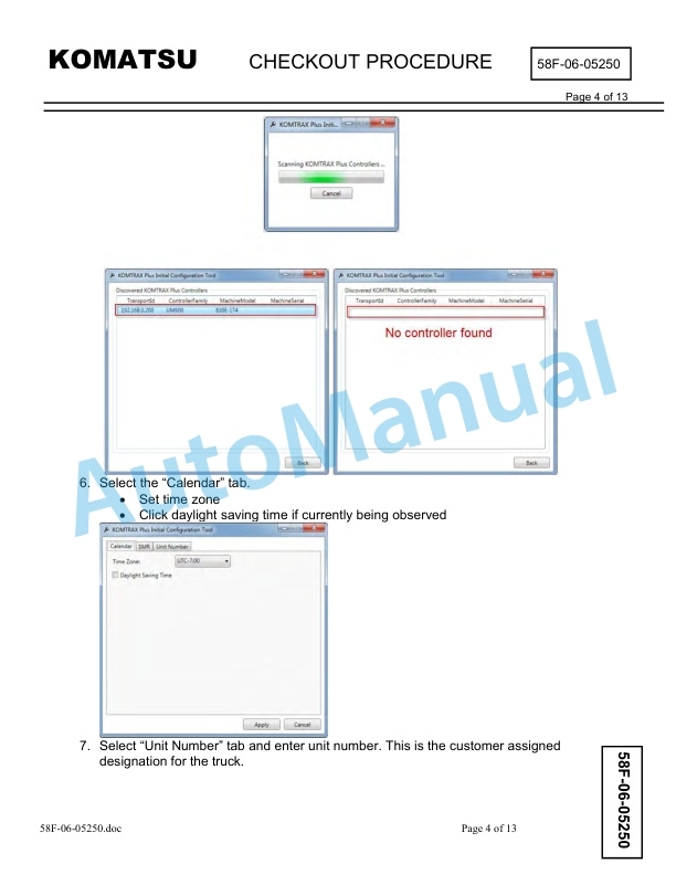 Komatsu 980E-5 Dump Truck Field Assembly Instruction CEAW013302 5 Komatsu 980E-5 Dump Truck Field Assembly Instruction CEAW013302 - Image 5