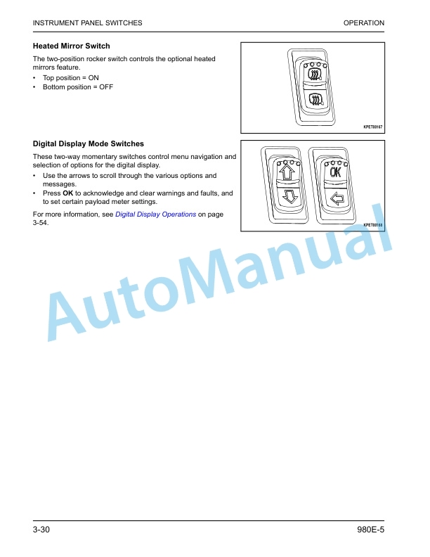 Komatsu 980E-5 Dump Truck Operation and Maintenance Manual CEAM035605 3 Komatsu 980E-5 Dump Truck Operation and Maintenance Manual CEAM035605 - Image 3