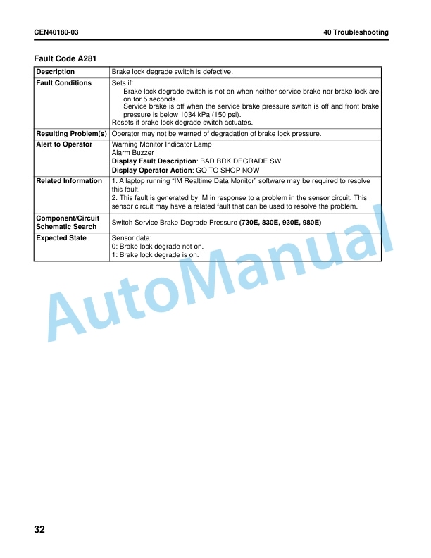 Komatsu 980E-5 Dump Truck Shop Manual CEBM033008 3 Komatsu 980E-5 Dump Truck Shop Manual CEBM033008 - Image 3