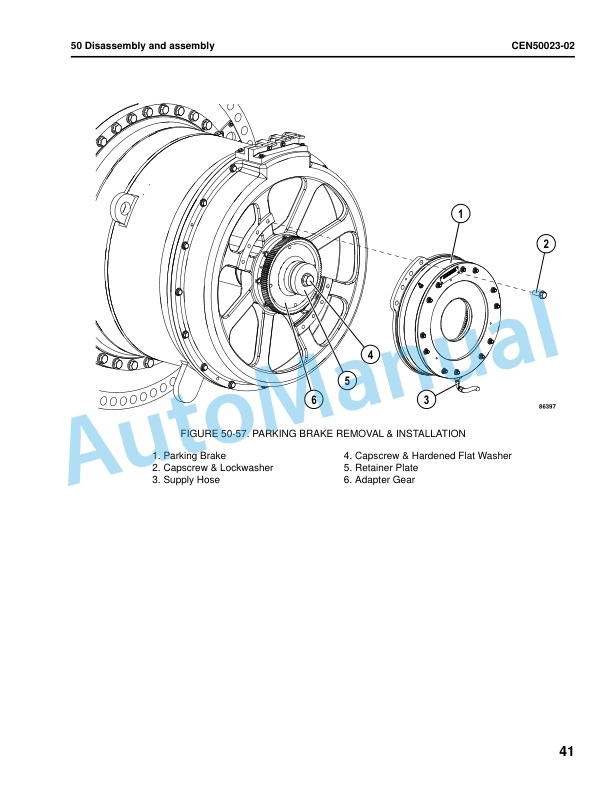 Komatsu 980E-5 Dump Truck Shop Manual CEBM033008 5 Komatsu 980E-5 Dump Truck Shop Manual CEBM033008 - Image 5