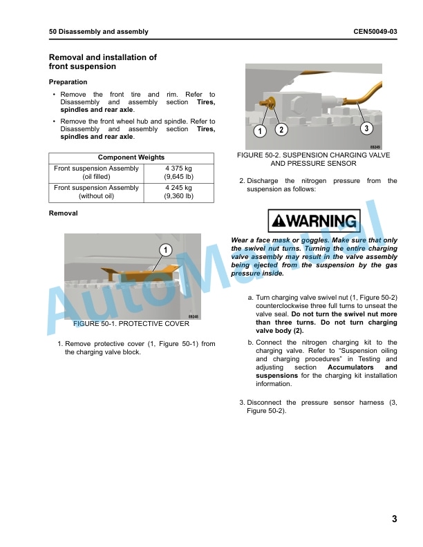 Komatsu 980E-5 Dump Truck Shop Manual CEBM033903 5 Komatsu 980E-5 Dump Truck Shop Manual CEBM033903 - Image 5