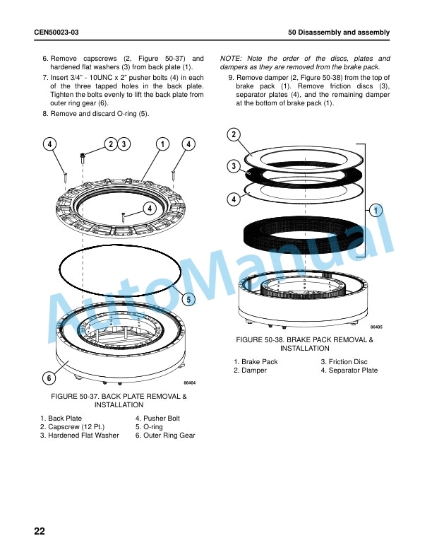 Komatsu 980E-5 Dump Truck Shop Manual CEBM037302 5 Komatsu 980E-5 Dump Truck Shop Manual CEBM037302 - Image 5