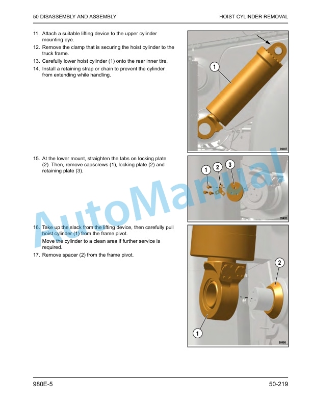 Komatsu 980E-5 Dump Truck Shop Manual CEBM039202 5 Komatsu 980E-5 Dump Truck Shop Manual CEBM039202 - Image 5