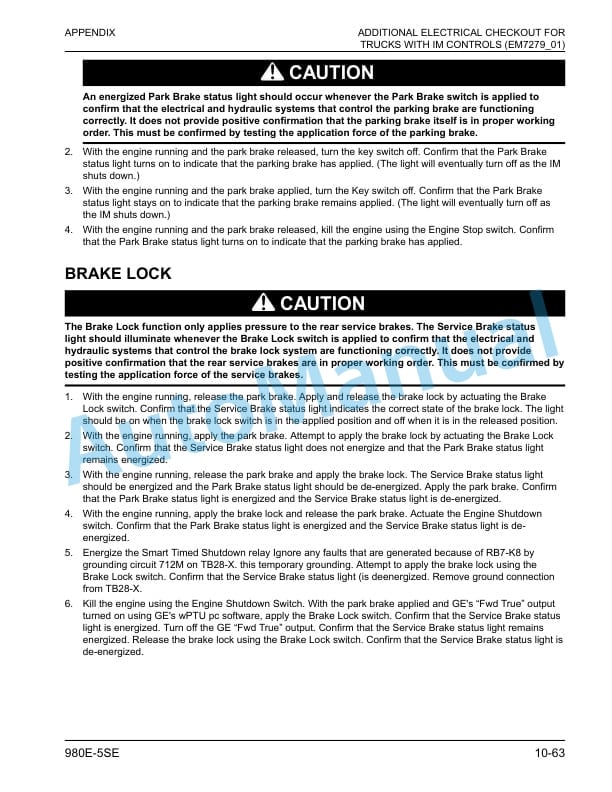 Komatsu 980E-5SE Dump Truck Field Assembly Instruction CEAW013603 4 Komatsu 980E-5SE Dump Truck Field Assembly Instruction CEAW013603 - Image 4