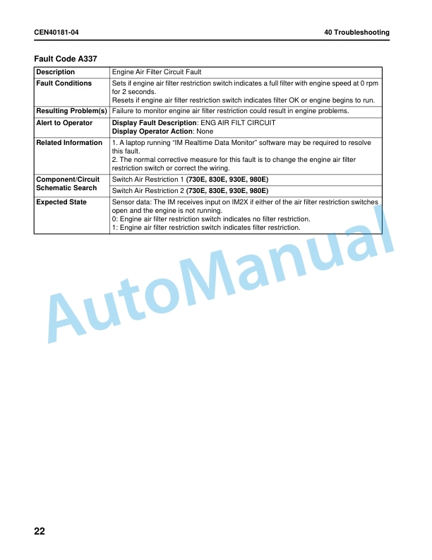 Komatsu 980E-5SE Dump Truck Shop Manual CEBM037600 3 Komatsu 980E-5SE Dump Truck Shop Manual CEBM037600 - Image 3